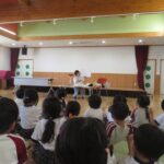 お人形を使って勉強したよ。
